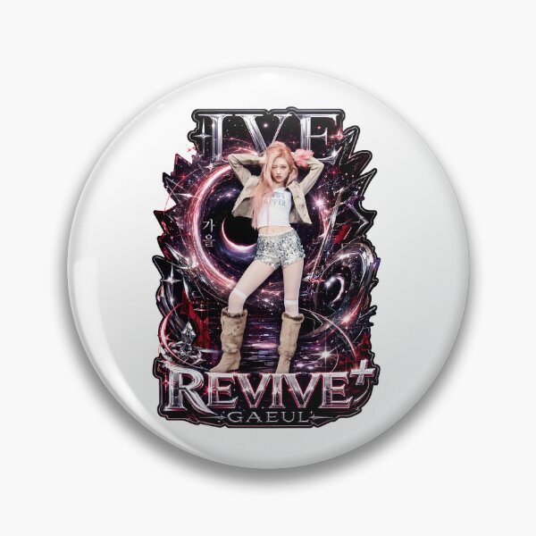 Aperçu de l'œuvre Produits dérivés Kpop Fierce IVE Revive Album Gaeul Blackhole créée et vendue par Valereekmerch.