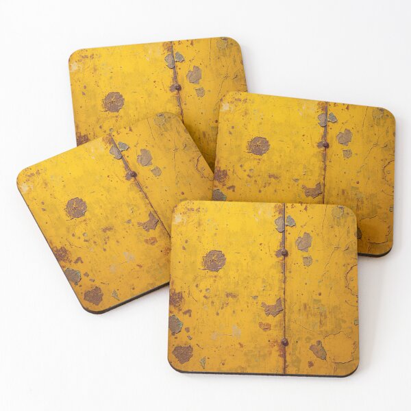 Item preview, Industrial Yellow Rust - Grungy Weathered Metal designed and sold by The Rust Lab.