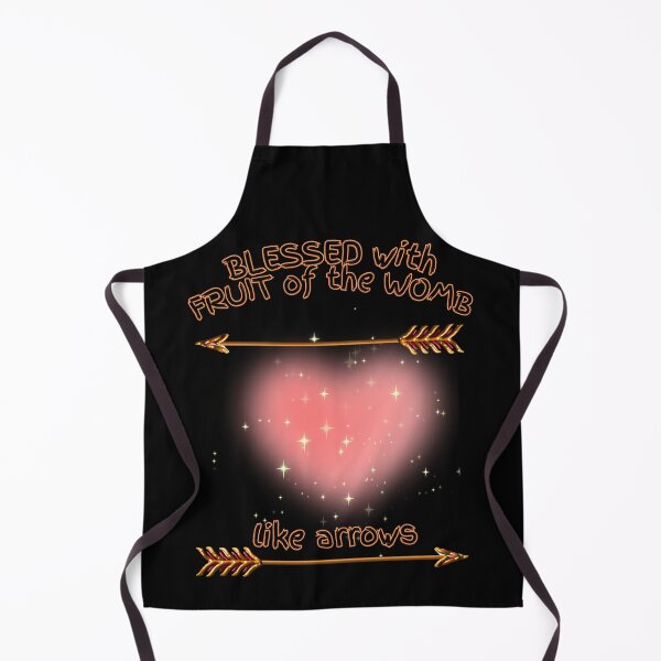 Item preview, Blessed with Fruit of the Womb Like Arrows Christian Motherhood Design designed and sold by JupiterLemons.