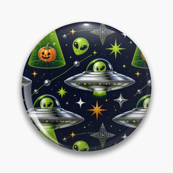 Item preview, Y2K Retro Futuristic UFO Alien Halloween Abduction designed and sold by StickyGuys.