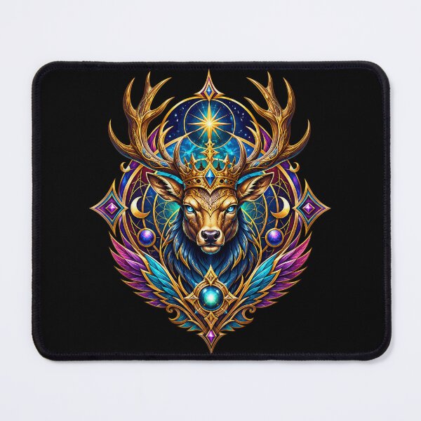Item preview, Crowned Stag Spirit designed and sold by syotos-ai.
