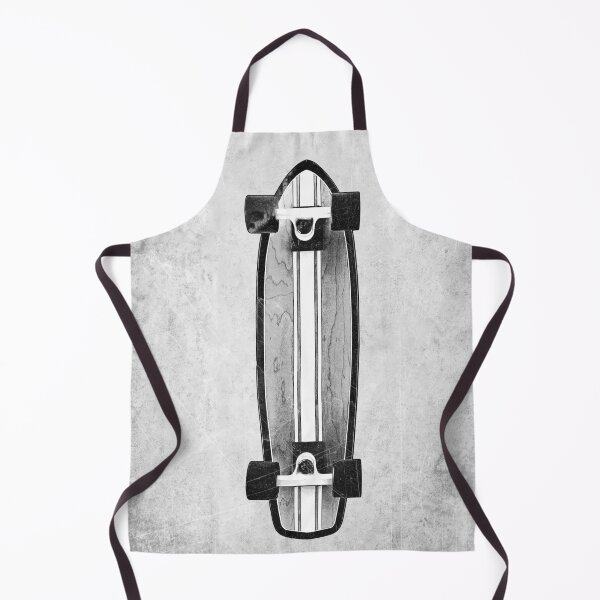 Item preview, Striped Longboard Vintage Skate Etched Illustration Punk Street Art designed and sold by Ghoul Enterprises.