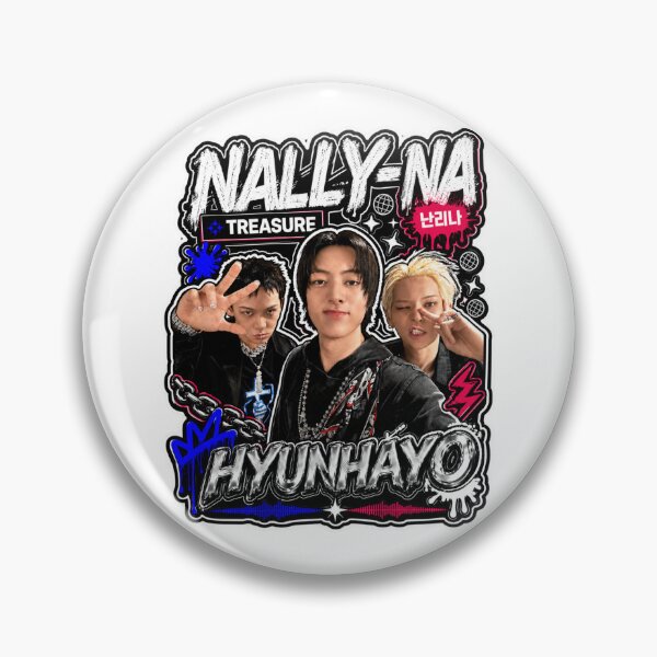 Item preview, TREASURE NALLY-NA Group Chrome Idol Merch Shirt Design designed and sold by Valeree Store.