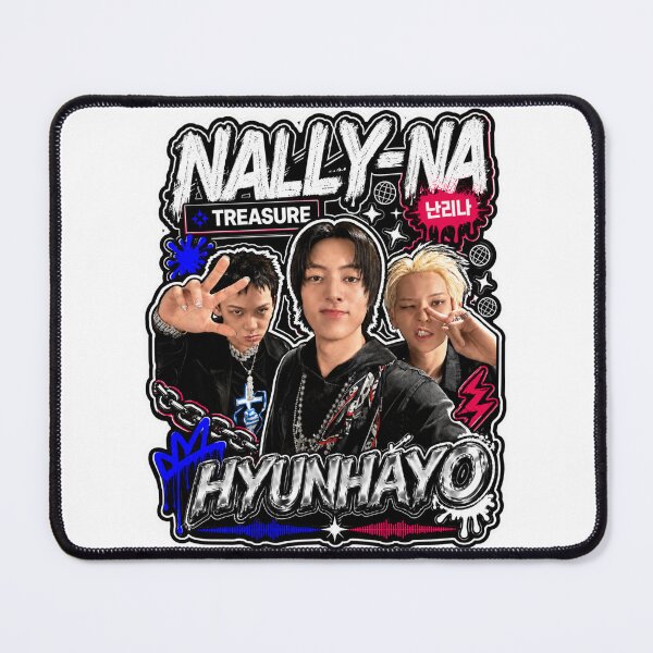 Item preview, TREASURE NALLY-NA Group Chrome Idol Merch Shirt Design designed and sold by Valeree Store.