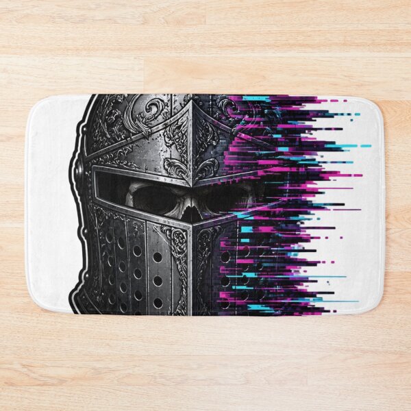 Item preview, Future Medieval Glitch Gothic Knight Skull Helm designed and sold by StickyGuys.