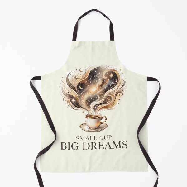 Item preview, Small Cup Big Dreams Coffee Aesthetic designed and sold by pradeepvisuals.