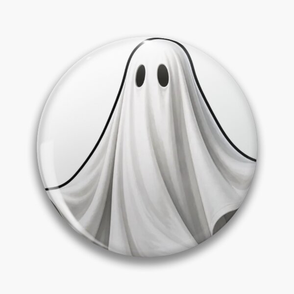 Item preview, Minimalist Floating Sheet Ghost Eerie Modern designed and sold by StickyGuys.