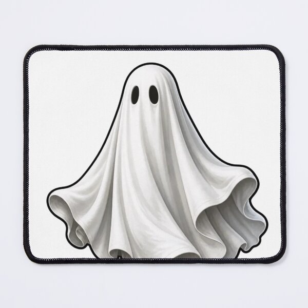 Item preview, Minimalist Floating Sheet Ghost Eerie Modern designed and sold by StickyGuys.
