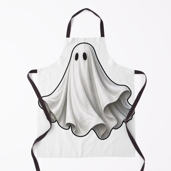 Item preview, Minimalist Floating Sheet Ghost Eerie Modern designed and sold by StickyGuys.