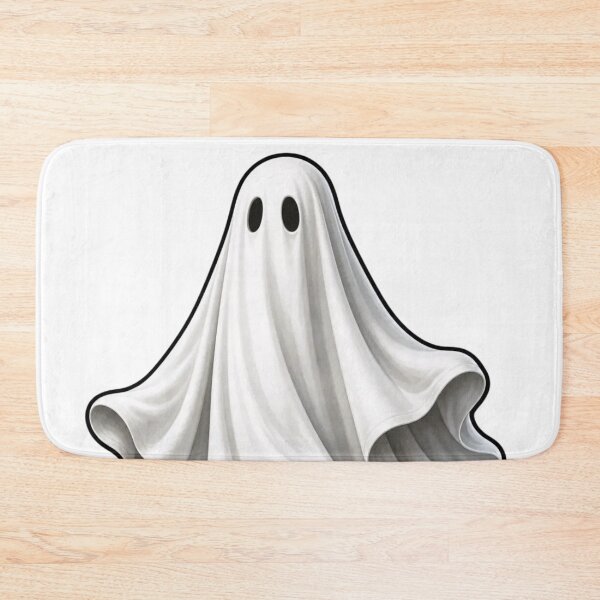 Item preview, Minimalist Floating Sheet Ghost Eerie Modern designed and sold by StickyGuys.