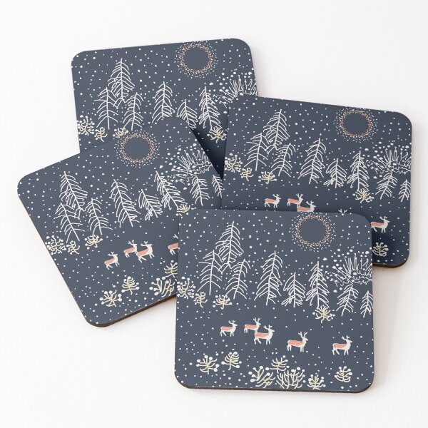 Item preview, Winter Deer designed and sold by TheMadTeaParty.