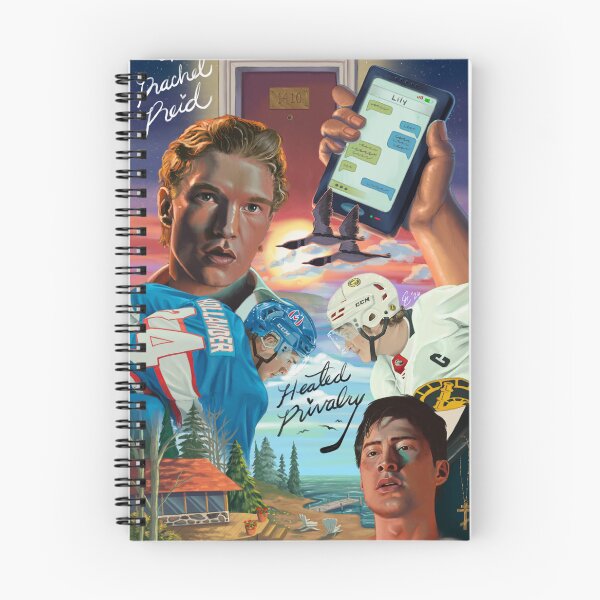 Item preview, Heated Rivalry Collage Book Cover designed and sold by emilyhattonillu.