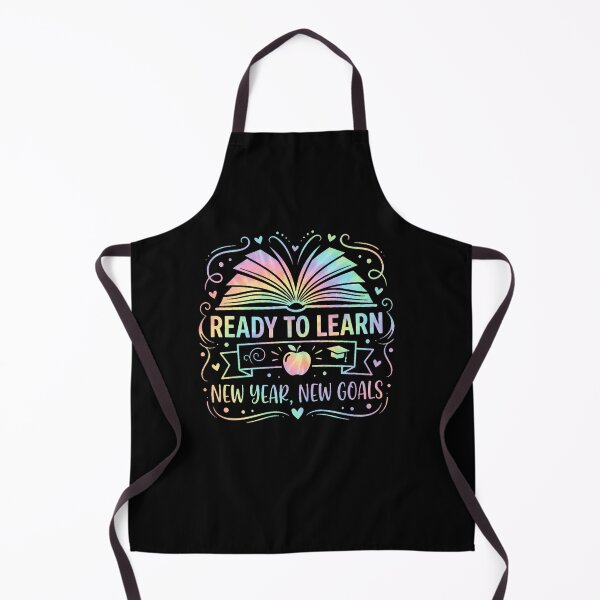 Item preview, Ready To Learn New Year New Goals Tie Dye designed and sold by SiarheiYur.