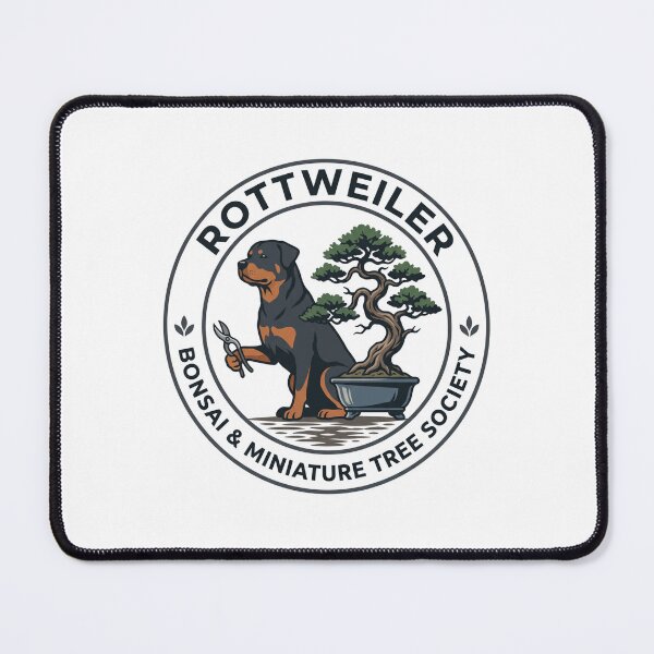 Item preview, Rottweiler Bonsai Miniature Tree Gardening Cultivation designed and sold by PictoVibe.