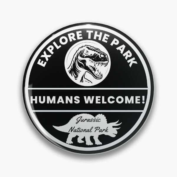 Item preview, Jurassic National Park designed and sold by The Retromotel.