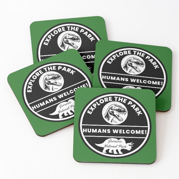 Item preview, Jurassic National Park designed and sold by The Retromotel.
