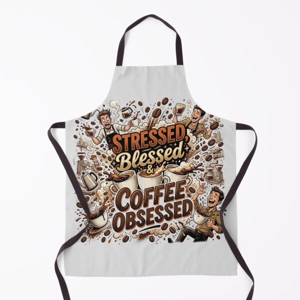 Item preview, Stressed Blessed And Coffee Obsessed designed and sold by pradeepvisuals.