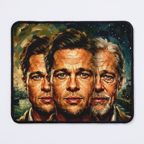 Item preview, The Curious Case of Benjamin Button Retro Fantasy Drama Time Clock Tribute Art Movie Poster designed and sold by Art's Diner.