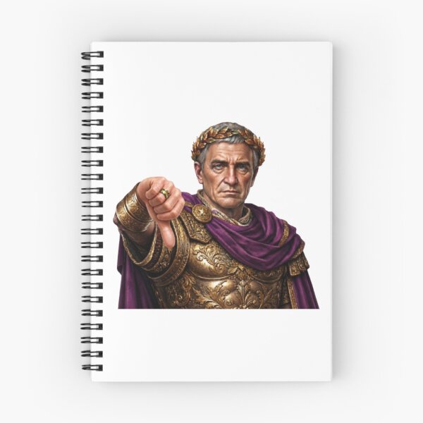 Item preview, Roman Emperor Thumbs Down-Classic Historical Judgment designed and sold by Northern Glow Art.