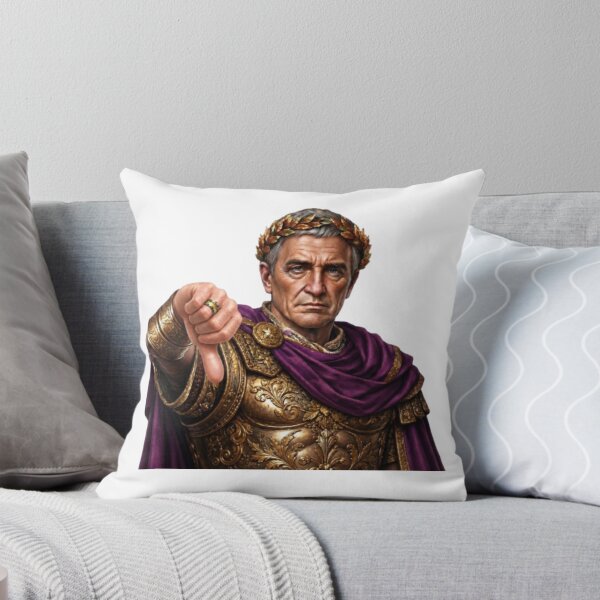 Item preview, Roman Emperor Thumbs Down-Classic Historical Judgment designed and sold by Northern Glow Art.