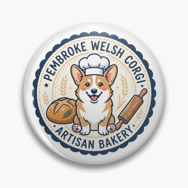 Item preview, Pembroke Welsh Corgi Artisan Bakery Sourdough Loaf designed and sold by PictoVibe.