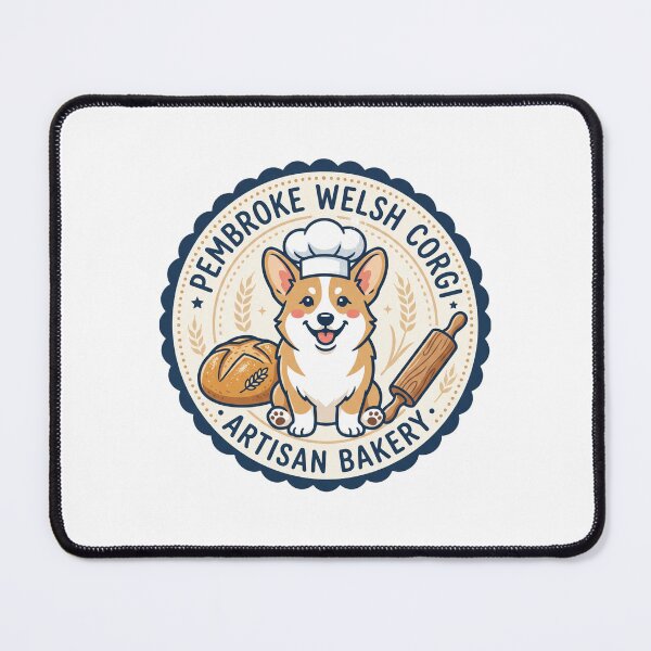 Item preview, Pembroke Welsh Corgi Artisan Bakery Sourdough Loaf designed and sold by PictoVibe.