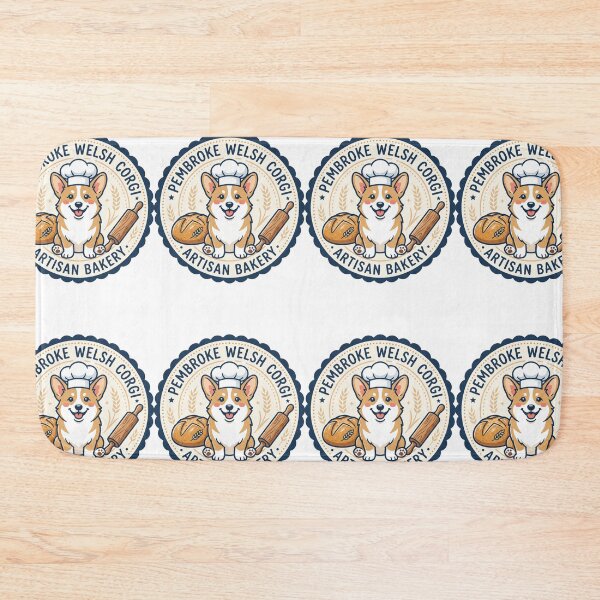 Item preview, Pembroke Welsh Corgi Artisan Bakery Sourdough Loaf designed and sold by PictoVibe.