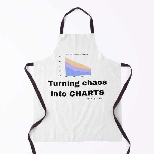 Item preview, Turning Chaos Into Charts - Funny Data Analyst designed and sold by Identity Studio.