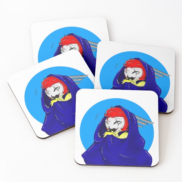 Item preview, Blue Cloak Moon Face designed and sold by marlo-quade.