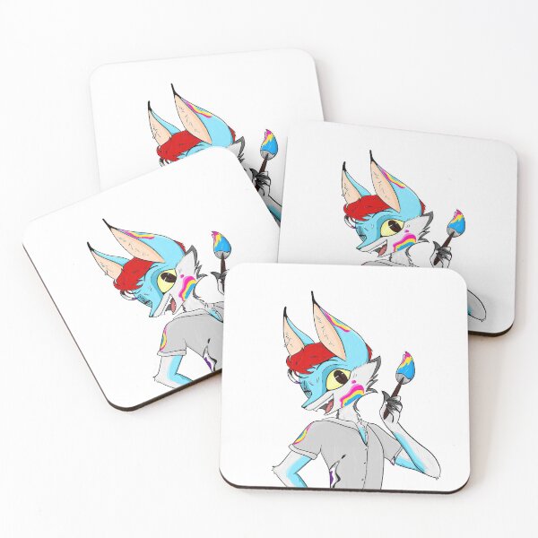 Item preview, Rainbow Ear Fox designed and sold by marlo-quade.