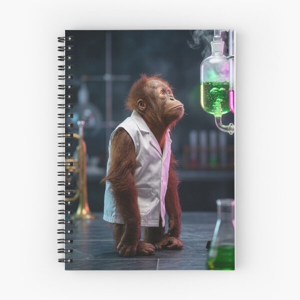 Item preview, Trumpet-Playing Orangutan Is a Knuckle-Dragging Chemist designed and sold by Tridentulus.