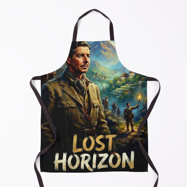 Item preview, Lost Horizon Retro Adventure Drama Shangri-La Mountain Valley Tribute Art Movie Poster designed and sold by Art's Diner.