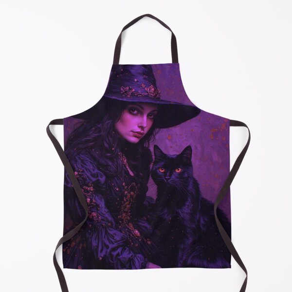 Item preview, Witch and Her Cat designed and sold by TheDarkWardrobe.