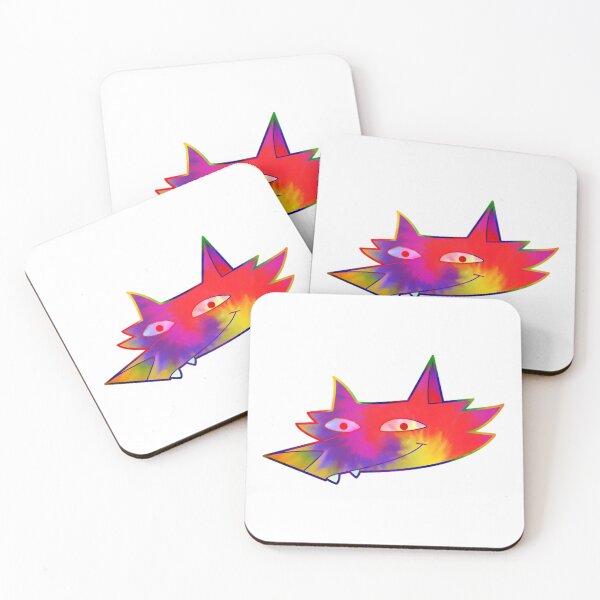 Item preview, Smirking Neon Wolf designed and sold by Bohali-Msali.