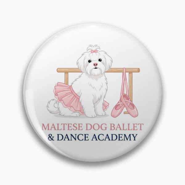 Item preview, Maltese Dog Ballet Dance Academy Tutu Pointe Shoes designed and sold by PictoVibe.
