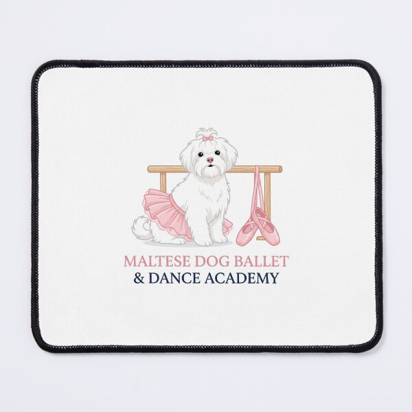 Item preview, Maltese Dog Ballet Dance Academy Tutu Pointe Shoes designed and sold by PictoVibe.