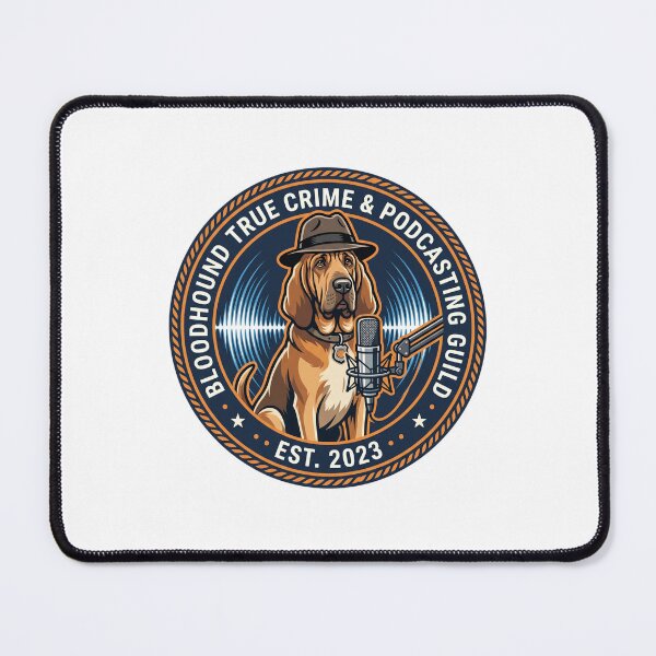 Item preview, Bloodhound True Crime Podcasting Detective Microphone Studio designed and sold by PictoVibe.