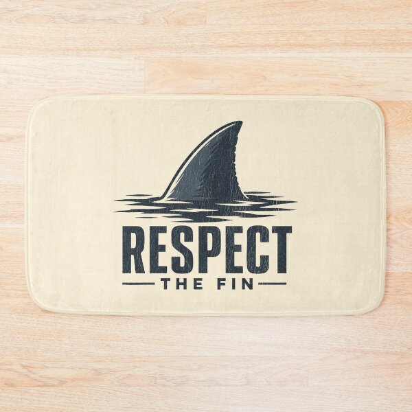 Item preview, Respect the Fin  Great White  Shark  designed and sold by CamaleonDesigns.