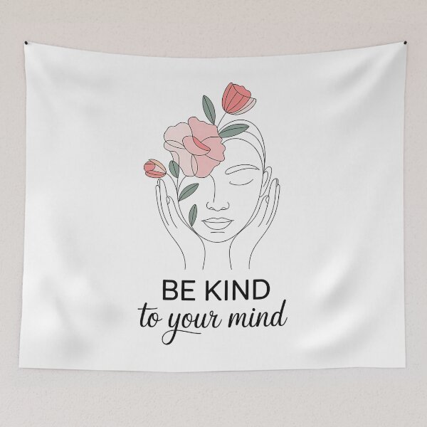 Item preview, Be kind to your mind - mental illness designed and sold by sailorjessiArt.