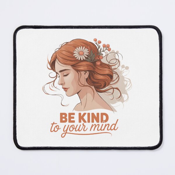 Item preview, Anxiety Mental Health Positive Vibes Be Kind To Your Mind designed and sold by sailorjessiArt.