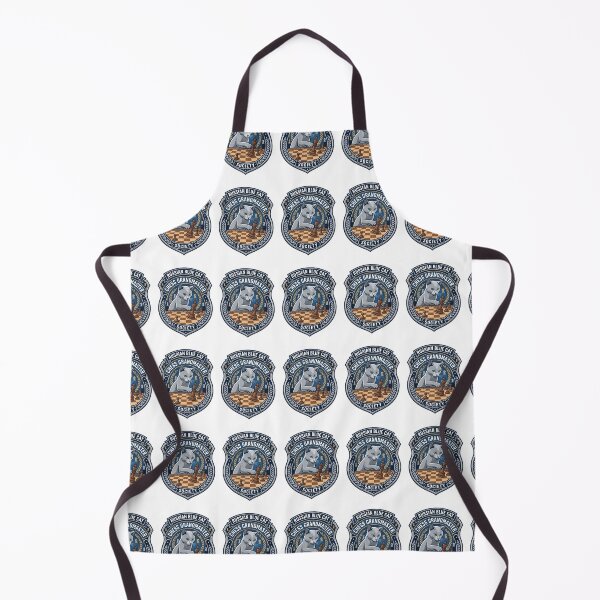 Item preview, Russian Blue Cat Chess Grandmaster Society Board Tournament designed and sold by PictoVibe.