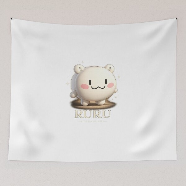 Item preview, TREASURE NALLY-NA Ruru Cute TRUZ Mascot Tee Design designed and sold by Valeree Store.