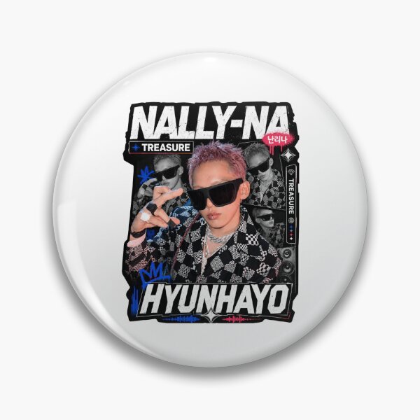 Item preview, TREASURE NALLY-NA Hyunsuk Chrome Leader Kpop Shirt Design designed and sold by Valeree Store.