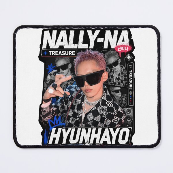 Item preview, TREASURE NALLY-NA Hyunsuk Chrome Leader Kpop Shirt Design designed and sold by Valeree Store.