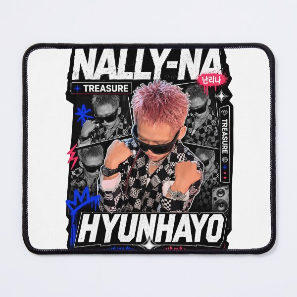 Item preview, TREASURE NALLY-NA Hyunsuk Luxury Rapper Tee Graphic Design designed and sold by Valeree Store.