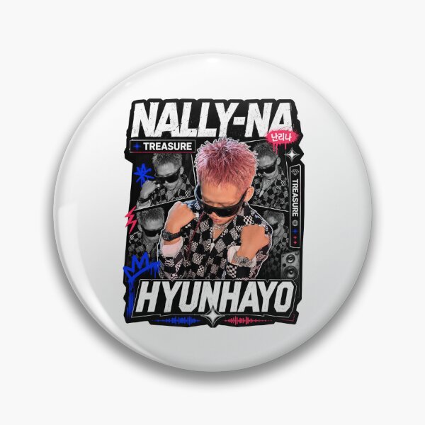 Item preview, TREASURE NALLY-NA Hyunsuk Luxury Rapper Tee Graphic Design designed and sold by Valeree Store.