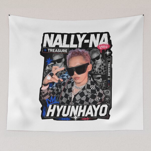 Item preview, TREASURE NALLY-NA Hyunsuk Chrome Leader Kpop Shirt Design designed and sold by Valeree Store.
