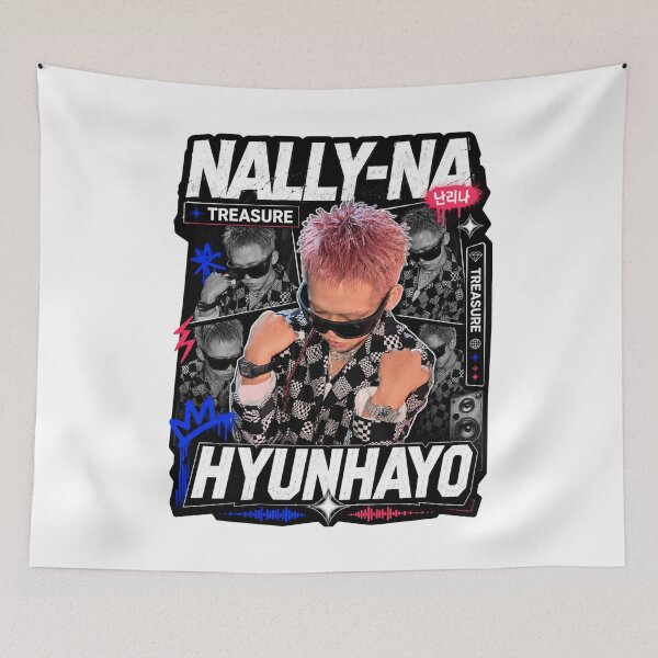 Item preview, TREASURE NALLY-NA Hyunsuk Luxury Rapper Tee Graphic Design designed and sold by Valeree Store.