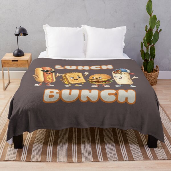 Item preview, Cute "Lunch Bunch" Cartoon Food Characters Graphic designed and sold by Bluebird Crafted Tee.