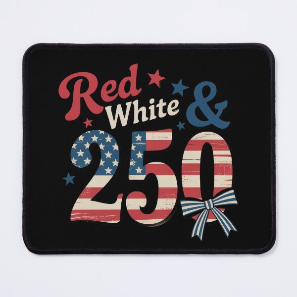 Item preview, Red White & 250 Vintage Patriotic, 1776–2026 Fourth of July designed and sold by Zizo-DR44.